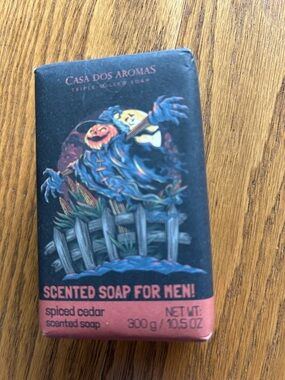 CASA DOS AROMAS Triple Milled Soap SCENTED SOAP FOR MEN - New